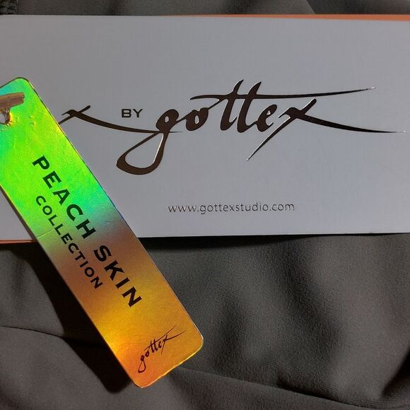 Gottex Studio Women's Performance Yoga High Rise Flare Active Pants Stone XL NWT - Picture 9 of 11